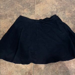 Black skirt